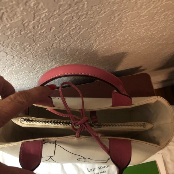 Kate Spade Maria Kalman Girl Walking Dog Limited Edition Tote - Picture 6 of 12